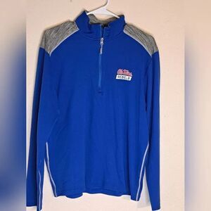 Champion Ole Miss Rebels quarter zip pull over size large